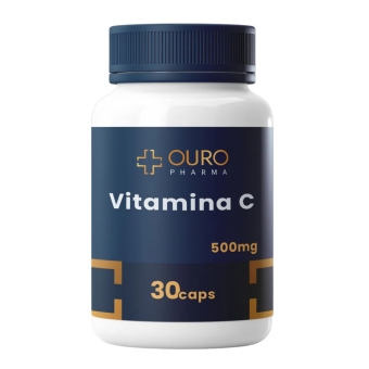 Vitamina C 500mg - 30, 60 ou 120 cápsulas 