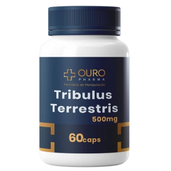 Tribulus Terrestris 500mg 60 ou 120 cápsulas