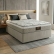 Cama Box Casal Cristal Molas Ensacadas 138x188x61cm